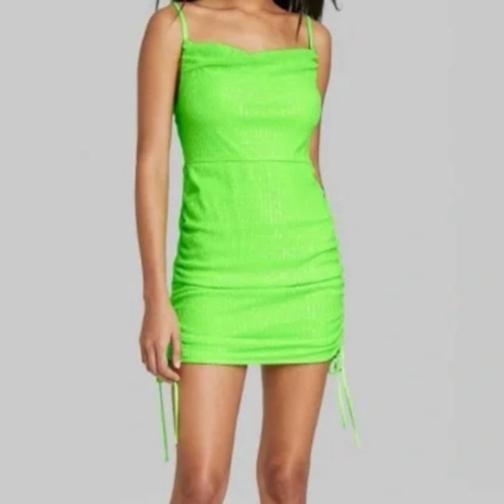 NEW! Green Sequins Dress